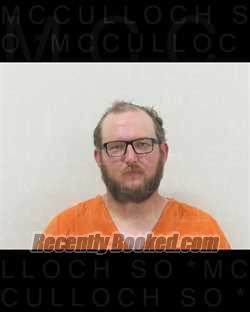 Booking photo from McCulloch County, Texas