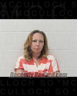 Booking photo from McCulloch County, Texas