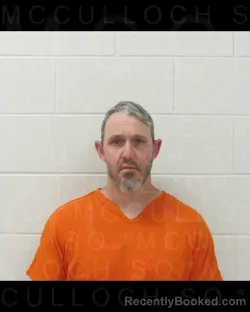 Mugshot of NATHAN Riley SIMMONS booked in McCulloch County, Texas on April 1, 2026