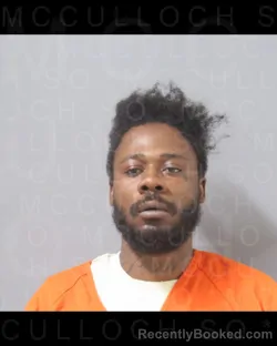 Mugshot of RAHEEM MALIK EPHRIAM booked in McCulloch County, Texas on April 2, 2026