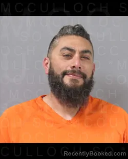 Mugshot of CHRISTOPHER Lee MORALES booked in McCulloch County, Texas on June 18, 2026