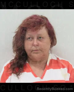 Mugshot of KATHRYN ELIZABETH MORTENSEN booked in McCulloch County, Texas on July 21, 2026