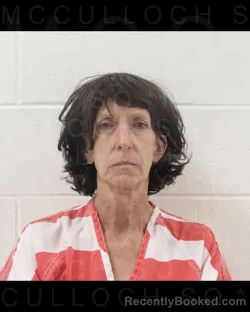Mugshot of Nova Sheilene Strickland booked in McCulloch County, Texas on September 2, 2026