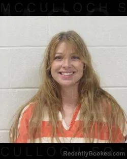 Mugshot of Leah Elizabeth Lambertino booked in McCulloch County, Texas on September 6, 2026