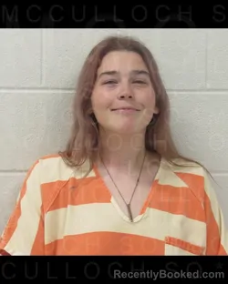 Mugshot of Alyssa Michelle Parsons booked in McCulloch County, Texas on September 6, 2026
