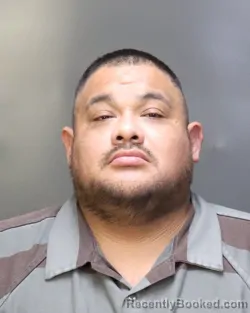 Mugshot of Mario Aguilar-Oscoy booked in McLennan County, Texas on August 3, 2026