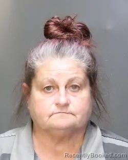 Mugshot of Debbie Courtney booked in McLennan County, Texas on August 5, 2026