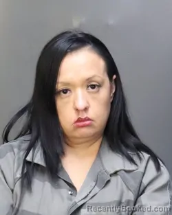Mugshot of Angela Romero booked in McLennan County, Texas on August 19, 2026