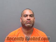 Booking photo from Milam County, Texas