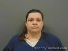 Mugshot of AMY YOUNG booked in Milam County, Texas on March 23, 2026