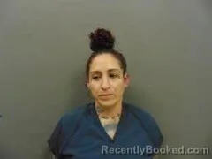 Mugshot of SARAH LOVATO booked in Milam County, Texas on March 25, 2026