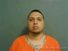 Mugshot of Roel Palacios booked in Milam County, Texas on August 25, 2026