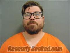 Booking photo from Milam County, Texas