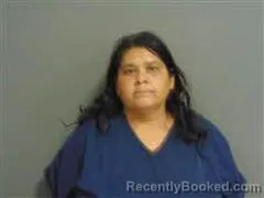 Mugshot of LUCIA AREVALO booked in Milam County, Texas on March 25, 2026