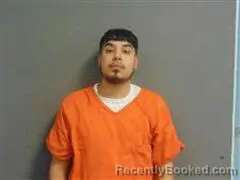 Mugshot of AARON GARZA booked in Milam County, Texas on June 11, 2026