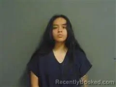 Mugshot of AALYAH ARELLANO booked in Milam County, Texas on July 17, 2026