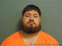 Mugshot of Jose Lopez booked in Milam County, Texas on August 7, 2026