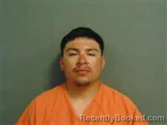 Mugshot of Jesus Saucedo booked in Milam County, Texas on August 7, 2026