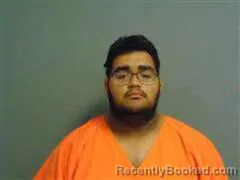 Mugshot of Louis Solis booked in Milam County, Texas on August 9, 2026