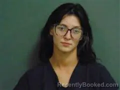 Mugshot of Caitlin Roden booked in Milam County, Texas on August 22, 2026