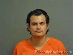 Mugshot of Darriel Flores Yannis booked in Milam County, Texas on August 22, 2026