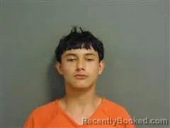 Mugshot of Emilio Reither booked in Milam County, Texas on September 9, 2026