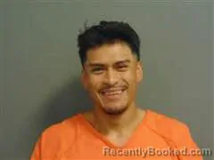 Mugshot of Anthony Lopez booked in Milam County, Texas on September 16, 2026