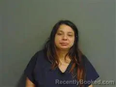 Mugshot of Ashley Vidal booked in Milam County, Texas on September 19, 2026