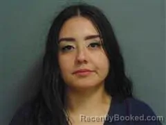 Mugshot of Maria Melendez booked in Milam County, Texas on October 4, 2026