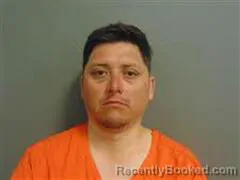 Mugshot of Felipe Escamilla Cruz booked in Milam County, Texas on October 11, 2026