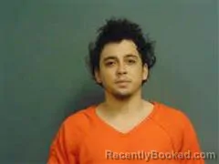 Mugshot of Erick Ceron-Caceres booked in Milam County, Texas on October 14, 2026