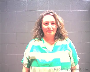 Mugshot of KRISTINA ELIZABETH KITZMILLER booked in Mills County, Texas on June 7, 2026
