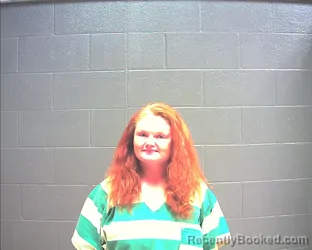 Mugshot of Nichole Rhoena King booked in Mills County, Texas on October 28, 2026