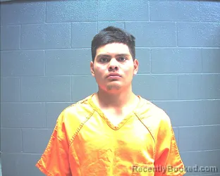 Mugshot of Osvaldo Jahir Lara booked in Mills County, Texas on October 17, 2026