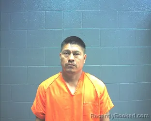 Mugshot of LIBERIO MEDINA-GONZALES booked in Mills County, Texas on March 17, 2026