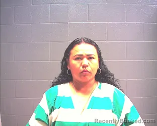 Mugshot of ALONDRA VERENICE SOTO-PUENTE booked in Mills County, Texas on July 3, 2026