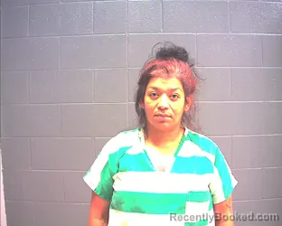 Mugshot of GLORIA VASQUEZ booked in Mills County, Texas on July 10, 2026
