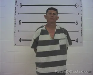 Mugshot of FRANKIE XAVIER ALVAREZ-DELGADO booked in Montague County, Texas on April 11, 2026