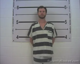 Mugshot of BRANDON DEAN BLANDINO booked in Montague County, Texas on April 27, 2026