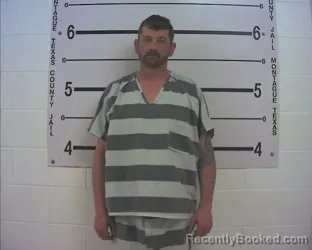 Mugshot of JORDAN DEKE BELCHER booked in Montague County, Texas on April 3, 2026