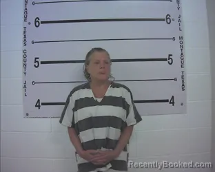 Mugshot of JUANITA MARIE BROYLES booked in Montague County, Texas on July 1, 2026