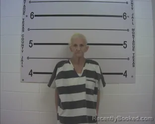 Mugshot of AMANDA RENA CHUDEJ booked in Montague County, Texas on April 8, 2026