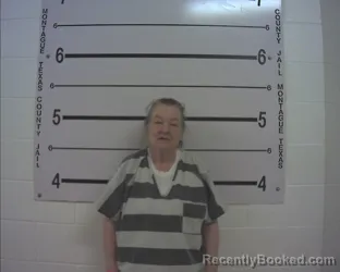 Mugshot of JOYCE MARY CARRAMAO booked in Montague County, Texas on April 22, 2026