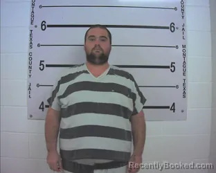 Mugshot of Ronald Lee Jr Carew booked in Montague County, Texas on August 28, 2026