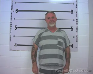 Mugshot of THOMAS ALLEN DAVIS booked in Montague County, Texas on March 7, 2026