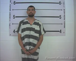Mugshot of RENE ROMNEY GARCIA booked in Montague County, Texas on July 7, 2026