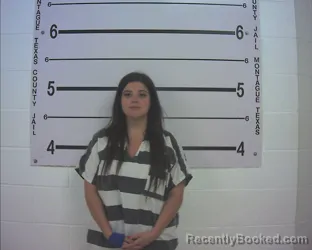 Mugshot of AVERY JO HOWARD booked in Montague County, Texas on March 28, 2026