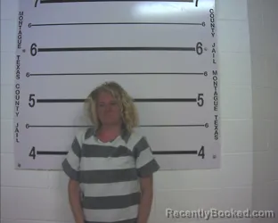 Mugshot of SHEILA MICHELE HAYES booked in Montague County, Texas on March 27, 2026