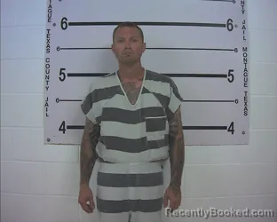 Mugshot of Tanner Ryan Hendricks booked in Montague County, Texas on August 16, 2026