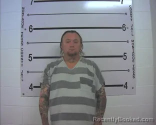 Mugshot of Billy Lee Jones booked in Montague County, Texas on August 22, 2026